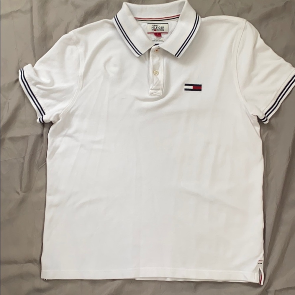 Tommy Hilfiger Men's Tanner Contrast-Stripe Polo